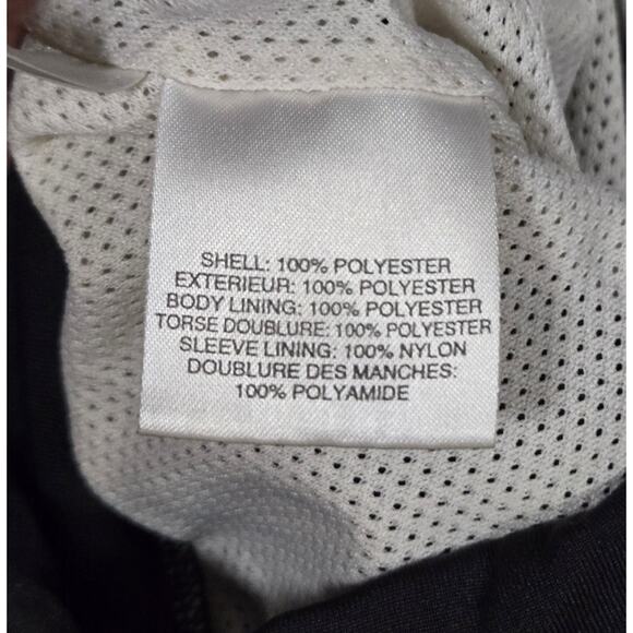 ADIDAS Men’s Vintage 2001 Black & White Pullover Tracksuit Jacket 1/2 Zip sz L - Picture 8 of 10